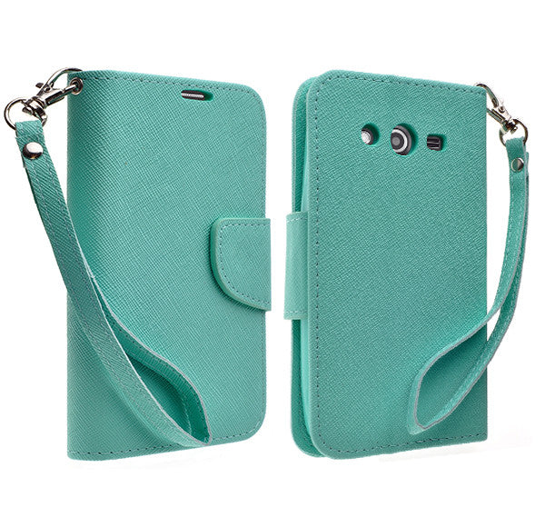 galaxy avant wallet case - teal - www.coverlabusa.com