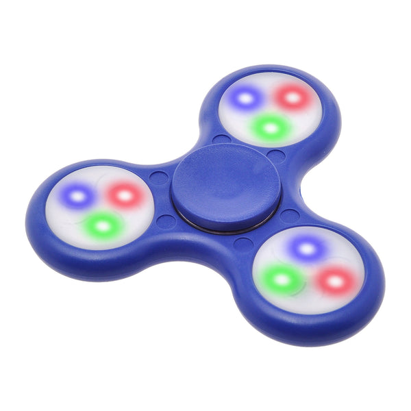 LED fidget spinner hand toy - blue - www.coverlabusa.com