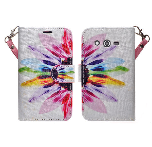 galaxy avant wallet case - vivid sunflower - www.coverlabusa.com