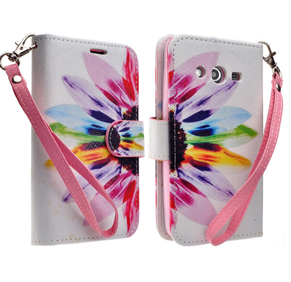 galaxy avant wallet case - vivid sunflower - www.coverlabusa.com
