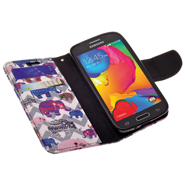 galaxy avant wallet case - elephant - www.coverlabusa.com