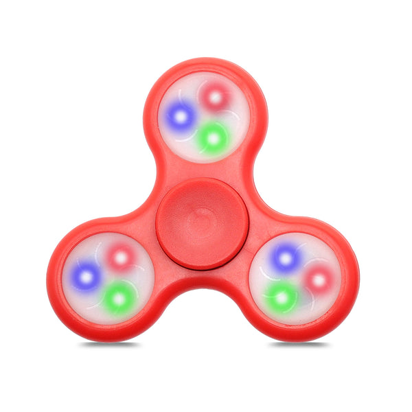 FIDGET SPINNER - LED RED - WWW.COVERLABUSA.COM