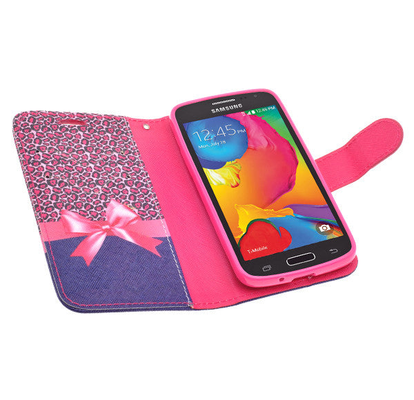 galaxy avant wallet case - cheetah prints - www.coverlabusa.com