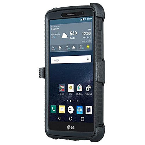 LG G Stylo Case, LG G Vista 2 Heavy Duty Case - Black - www.coverlabusa.com