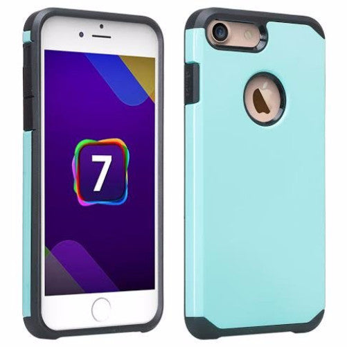iphone 7 case, iphone 7 hybrid case aqua - www.coverlabusa.com