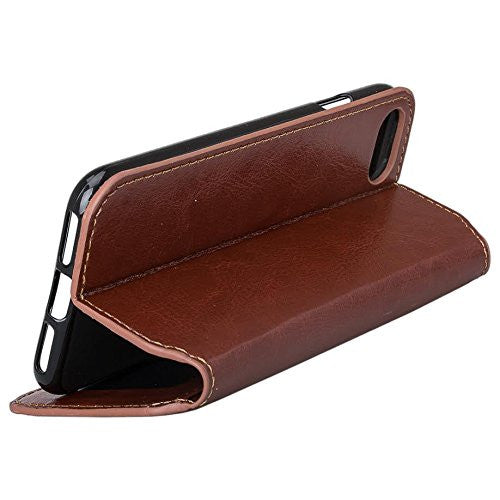 iphone 7 plus case, iphone 7 plus wallet case - brown - www.coverlabusa.com