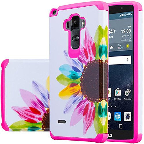 LG G Stylo Case, LG G Vista 2 Case - Sunflower - www.coverlabusa.com
