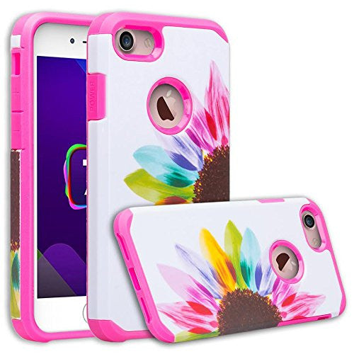 Apple iPhone 7 Hybrid Case - Vivid Sunflower - www.coverlabusa.com