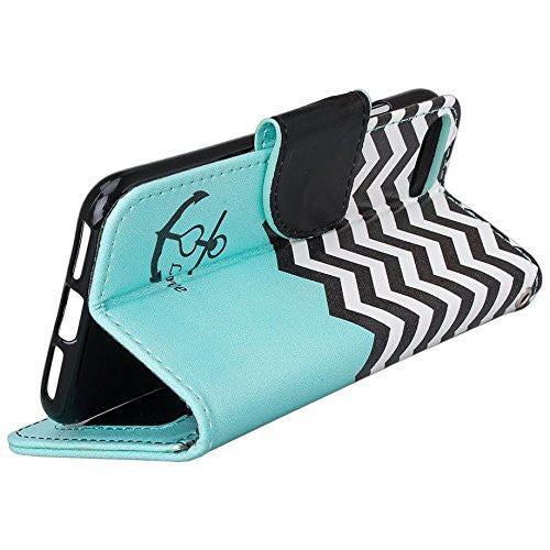 apple iphone 7 wallet case - teal anchor - www.coverlabusa.com