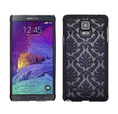 samsung galaxy note 4 damask case - black - www.coverlabusa.com