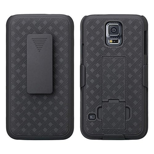 samsung galaxy S5 case, holster shell black - www.coverlabusa.com