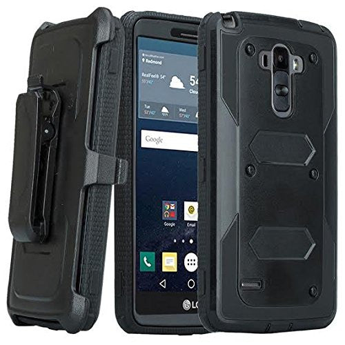 LG G Stylo Case, LG G Vista 2 Heavy Duty Case - Black - www.coverlabusa.com