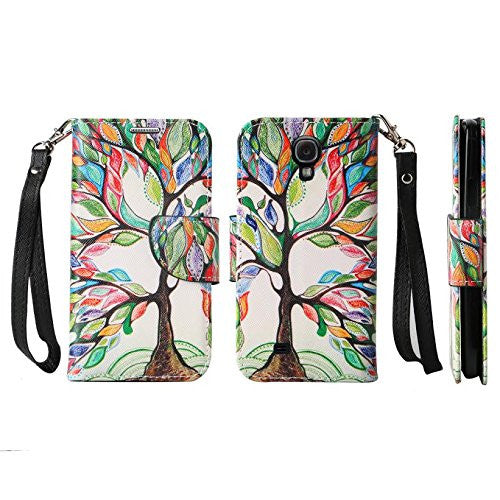 samsung galaxy s4 case - wallet - vibrant tree - www.coverlabusa.com