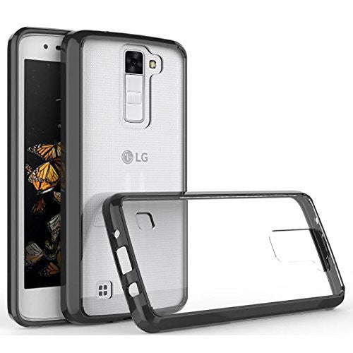 lg stylo 2 plus bumper case - black - www.coverlabusa.com