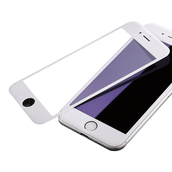 iphone 7 screen protector, iphone 7 temper glass - white - www.coverlaubusa.com