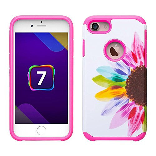 Apple iPhone 7 Hybrid Case - Vivid Sunflower - www.coverlabusa.com