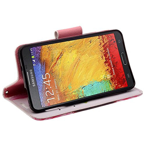 samsung galaxy note 3 leather wallet case - vivid sunflower - www.coverlabusa.com