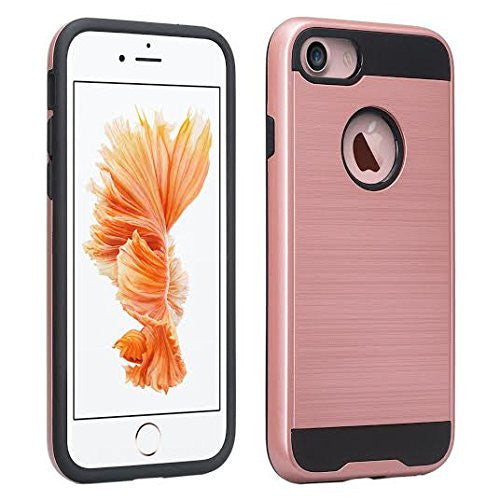 iphone 7 case, iphone 7 hybrid case - brush blue - www.coverlabusa.com