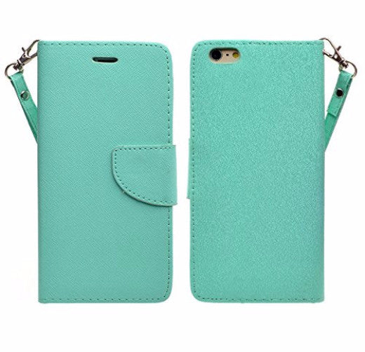 iphone 6 case, iphone 6s case wallet case teal - coverlabusa.com