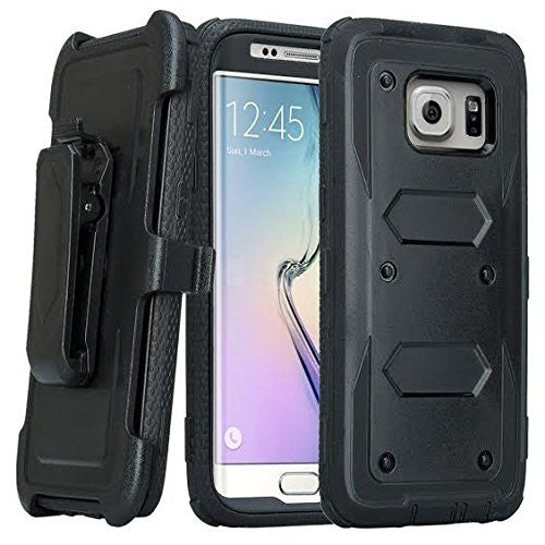 samsung S7 case, S7 heavy duty hybrid holster case - black - www.coverlabusa.com
