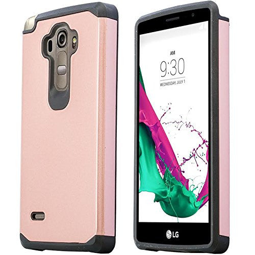 LG G Stylo Case, LG G Vista 2 Case - Rose Gold - www.coverlabusa.com