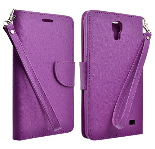 samsung galaxy mega 2 case - wallet - purple - www.coverlabusa.com