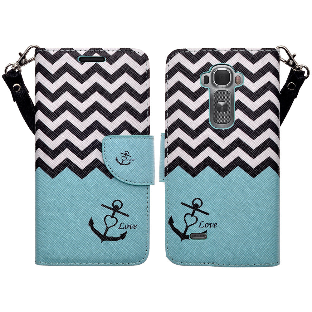 lg g flex 2 wallet case - teal anchor - www.coverlabusa.com