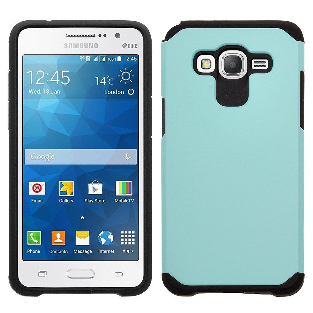 Galaxy Express Prime | Sky | Amp Prime | Sol | J3/J3V Hybrid Case - Teal - coverlabusa.com