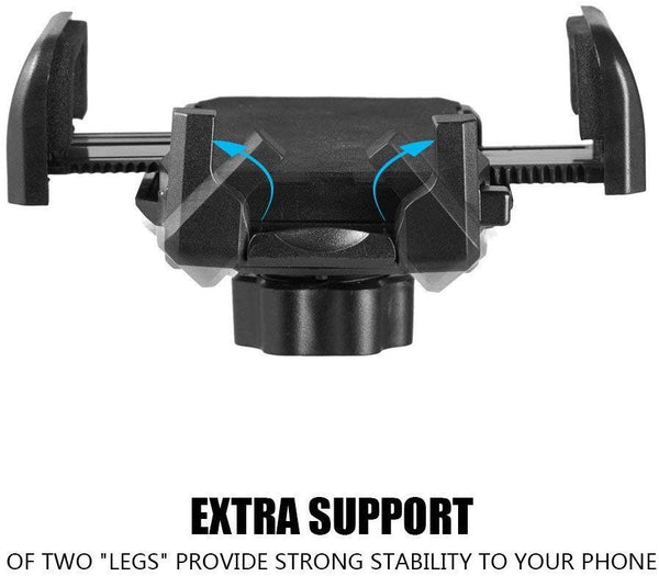 Universal Car Cup Holder Phone Mount & 360° Rotatable Cradle for Galaxy Note 8/Note9/S8/S9/S10e/S10/S10 Plus/iPhone Xs Max/Xr/Xs/7/6 Plus Cup Mount