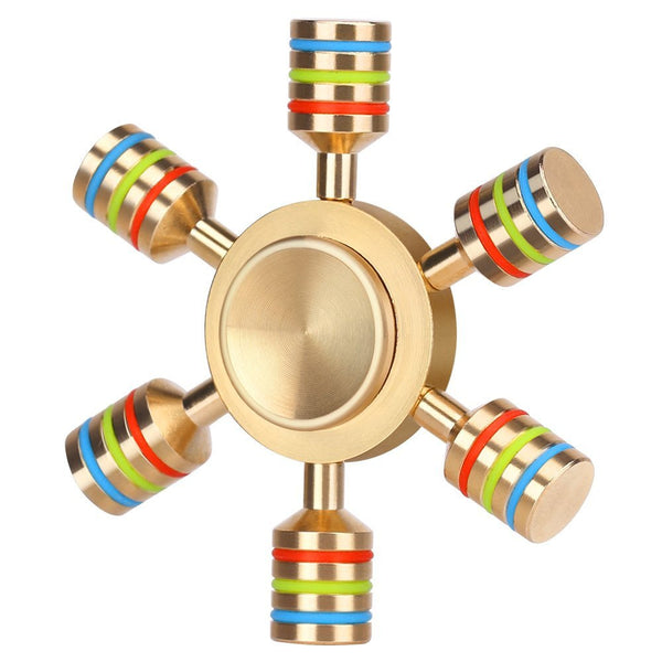 FIDGET SPINNER - GOLD WHEEL - www.coverlabusa.com