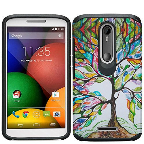 Motorola Droid Turbo 2 Case | Moto X Force Case | Kinzie Bounce Case - colorful tree - www.coverlabusa.com