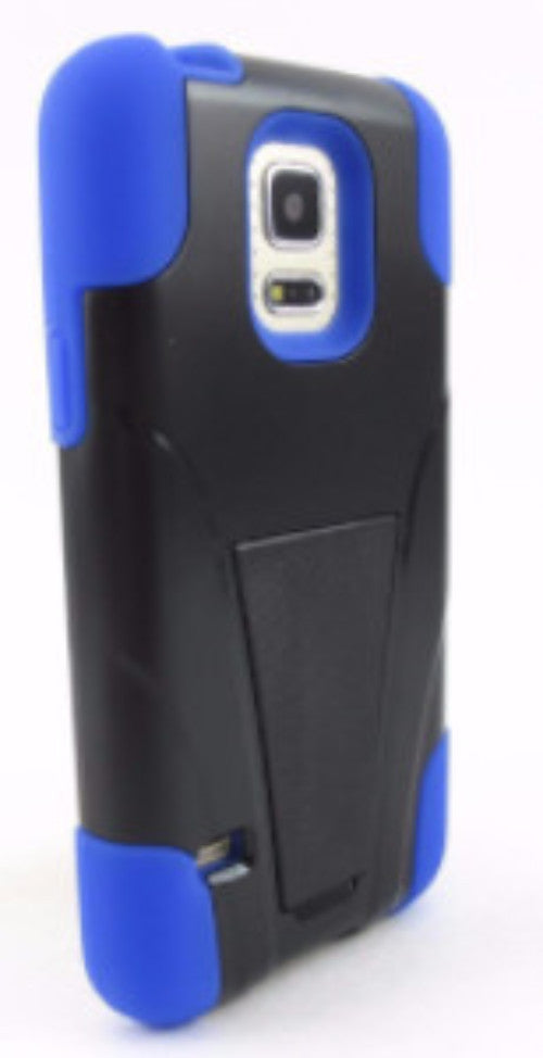 samsung galaxy s5 case with kickstand - blue - www.coverlabusa.com