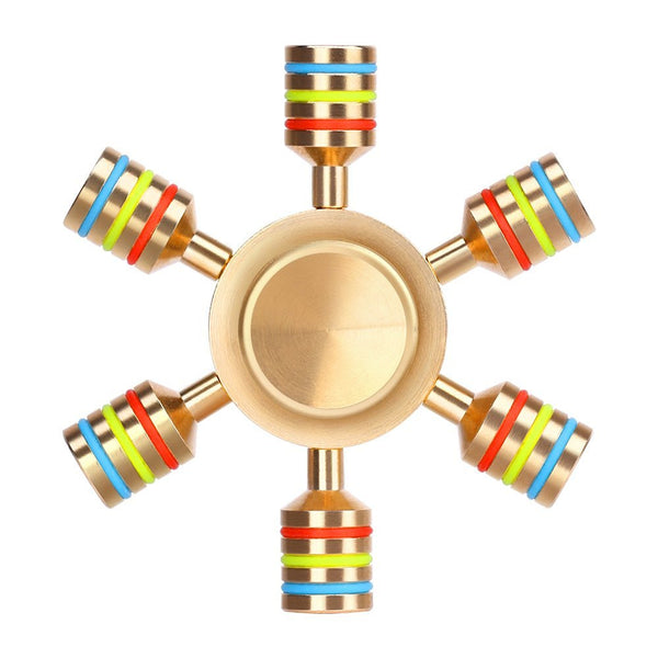FIDGET SPINNER - GOLD WHEEL - www.coverlabusa.com