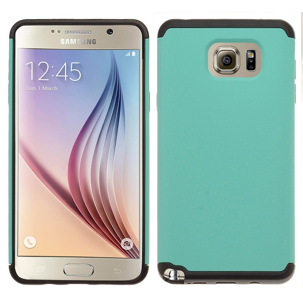 samsung galaxy note 5 case - teal hybrid - www.coverlabusa.com