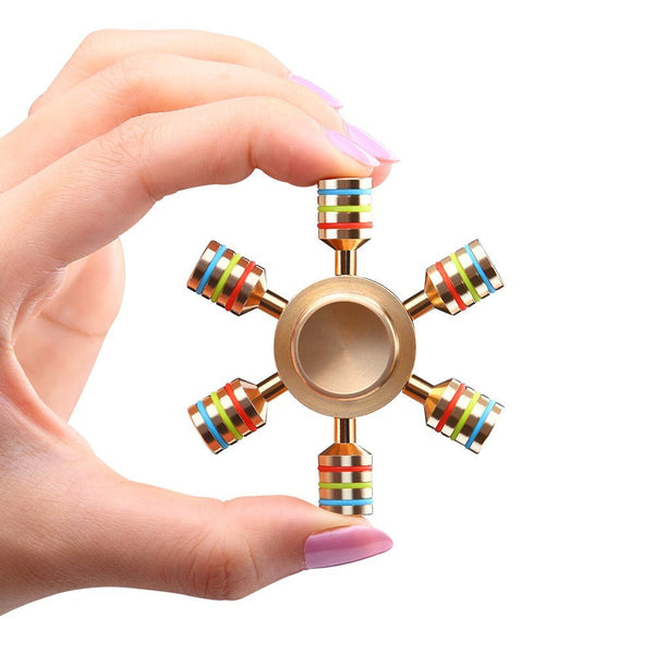 FIDGET SPINNER - GOLD WHEEL - www.coverlabusa.com