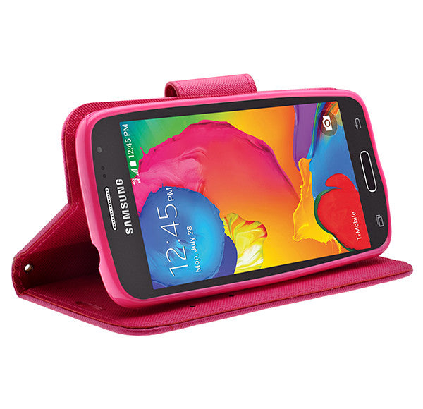 galaxy avant wallet case - hot pink - www.coverlabusa.com