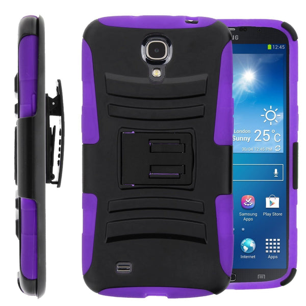 samsung galaxy mega 6.3 case - holster purple - www.coverlabusa.com