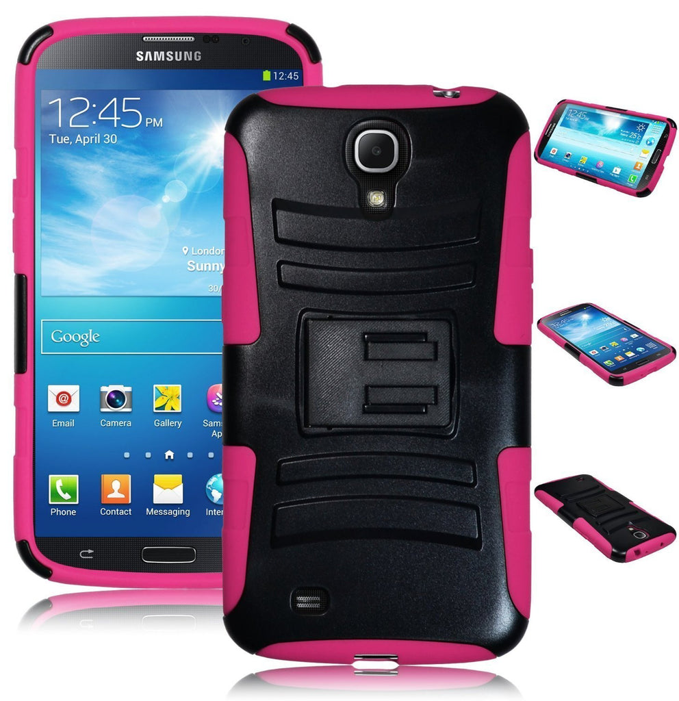 samsung galaxy mega 6.3 case - holster hot pink - www.coverlabusa.com