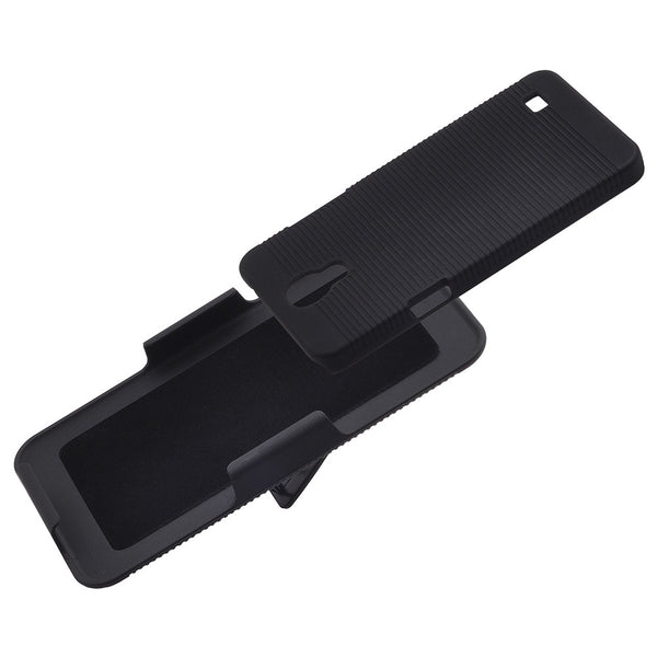 galaxy mega 2 combo holster shell case - bk - www.coverlabusa.com