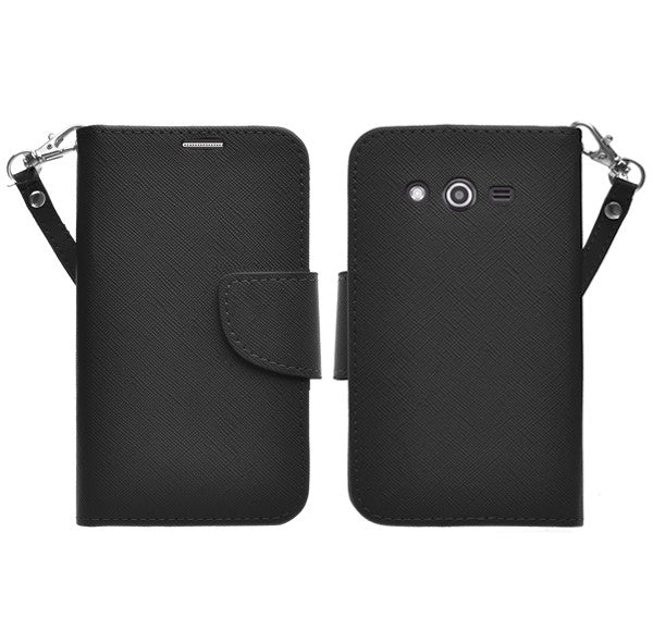 galaxy avant wallet case - black - www.coverlabusa.com