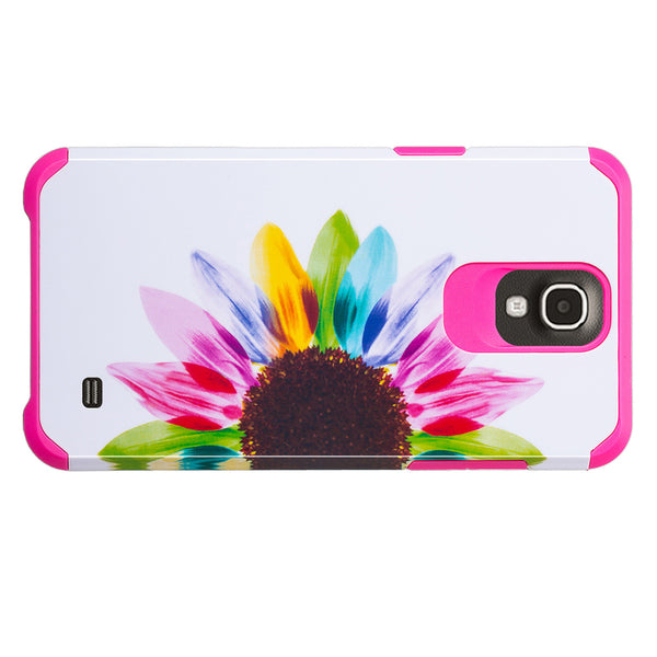 samsung galaxy mega 2 hybrid case - vivid sunflower - www.coverlabusa.com