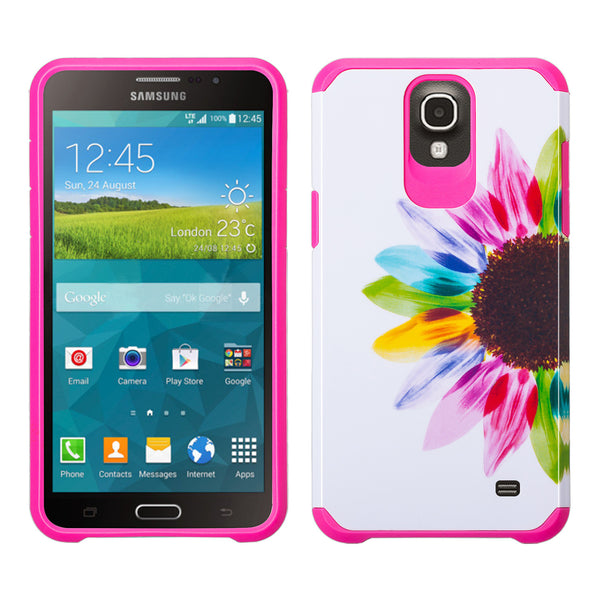 samsung galaxy mega 2 hybrid case - vivid sunflower - www.coverlabusa.com