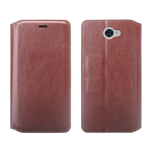 Huawei Ascend XT 2 Wallet Case - brown - www.coverlabusa.com