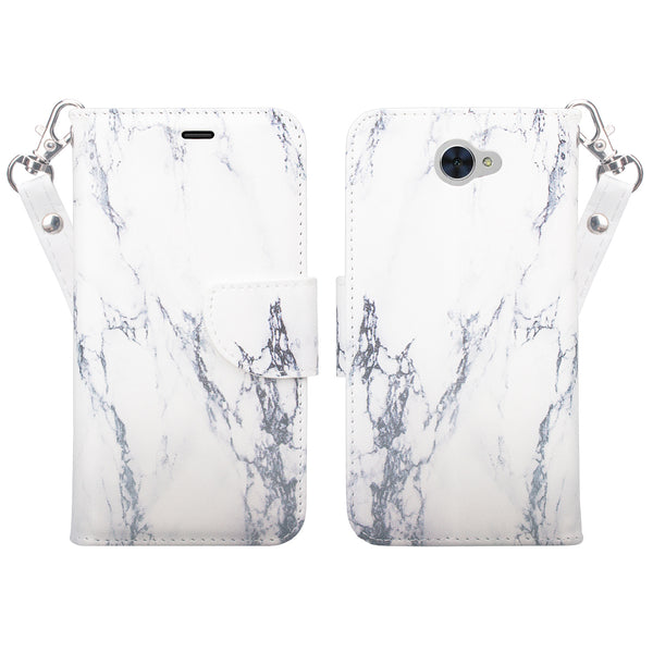 Huawei Ascend XT 2 Wallet Case - Marble - www.coverlabusa.com