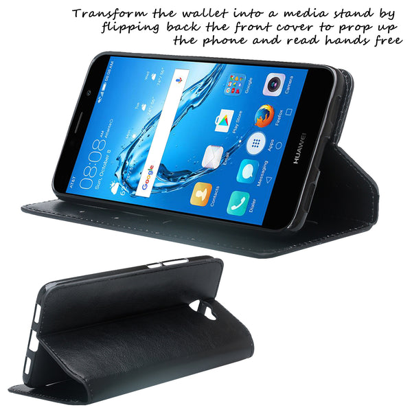 Huawei Ascend XT 2 Wallet Case - black - www.coverlabusa.com
