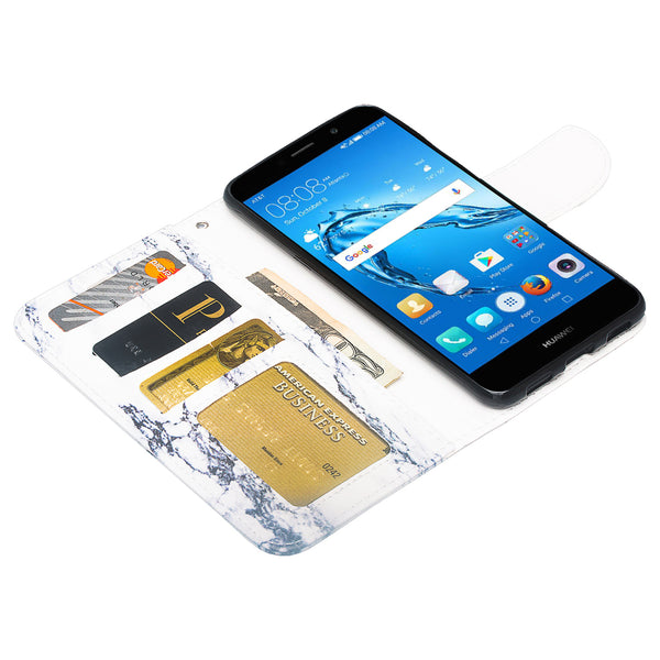 Huawei Ascend XT 2 Wallet Case - Marble - www.coverlabusa.com