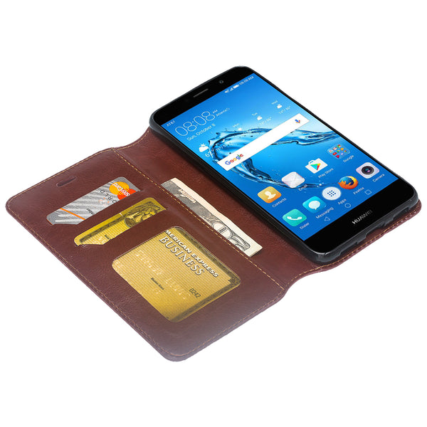 Huawei Ascend XT 2 Wallet Case - brown - www.coverlabusa.com