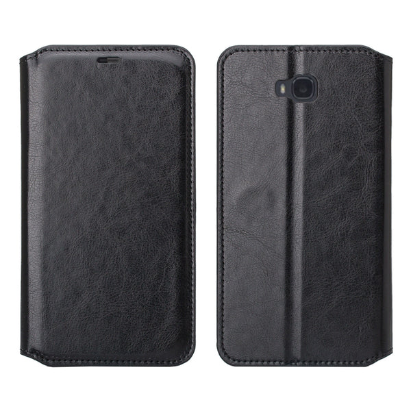 huawei ascend xt leather wallet case - black - www.coverlabusa.com