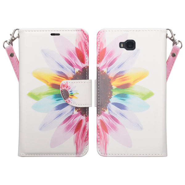 huawei ascend xt leather wallet case - vivid sunflower - www.coverlabusa.com