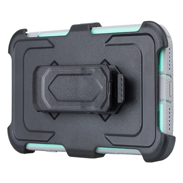 iphone 7 case, apple iphone 7 holster shell combo with screen protector | teal - www.coverlabusa.com